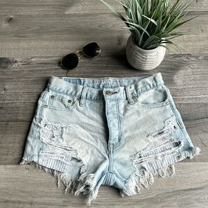 American Eagle Vintage High Rise Festival Short